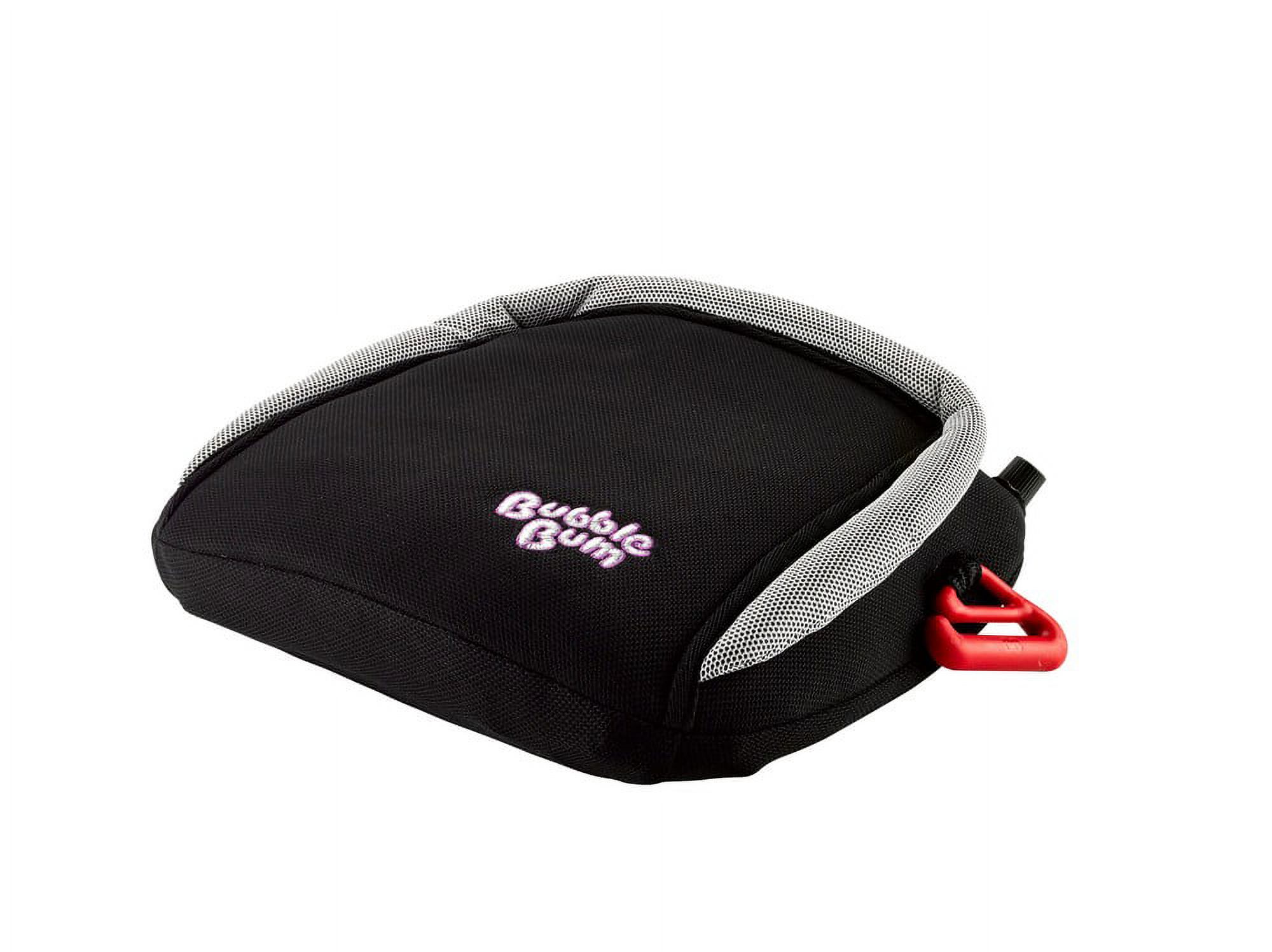 Bubblebum Backless Booster Car Seat, Black - image 1 of 7
