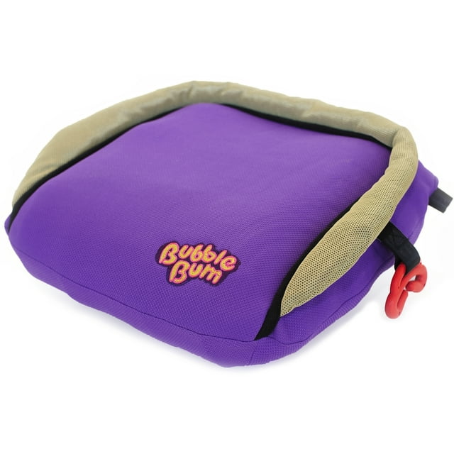 Bubblebum Inflatable Backless Booster Car Seat, Purple
