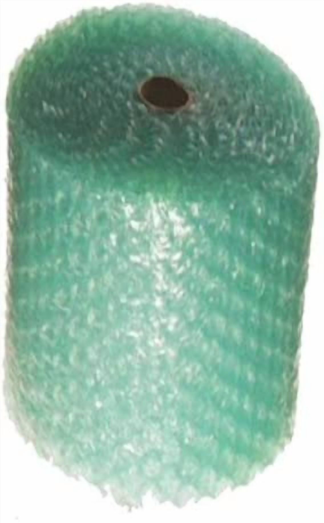 Bubblefast! 1 Rolls of 62.5' x 24" Large 1/2" Green Bubble Cushioning Wrap made from Recycled Materials 125 sq ft total