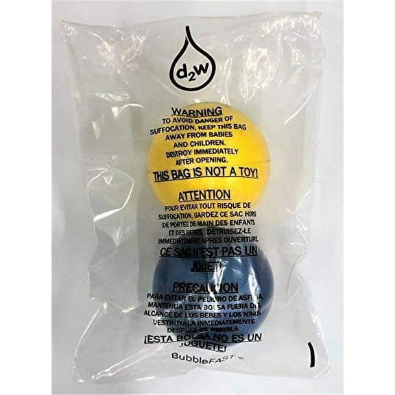 Bubblefast! 9" x 12" Biodegradable 1.5 mil Self-Seal Suffocation Warning Bags with d2w Additive 500
