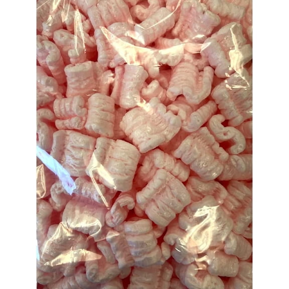 Bubblefast! Brand 0.6 cu. ft. Packing Peanuts Popcorn MiniPack polystyrene