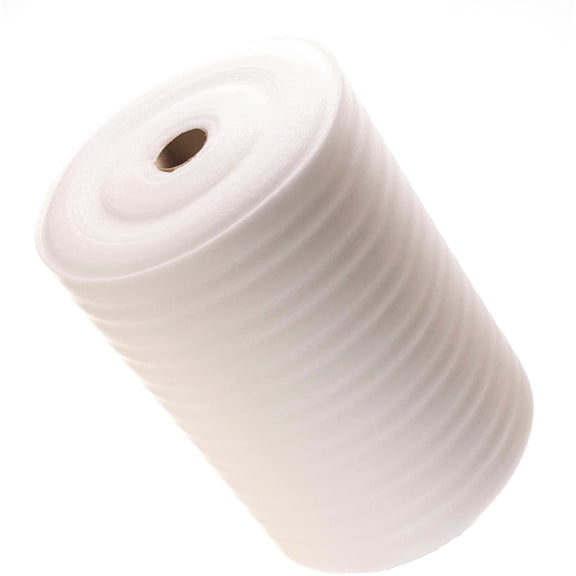 Bubblefast! Brand 1/8" x 188' Poly Foam Cushioning Roll with 12" Perforations (1/8 x 24)