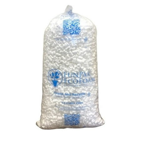 Bubblefast! FunPak EcoFoam Sustainable Potting Peanuts, 1.5 cu. ft.