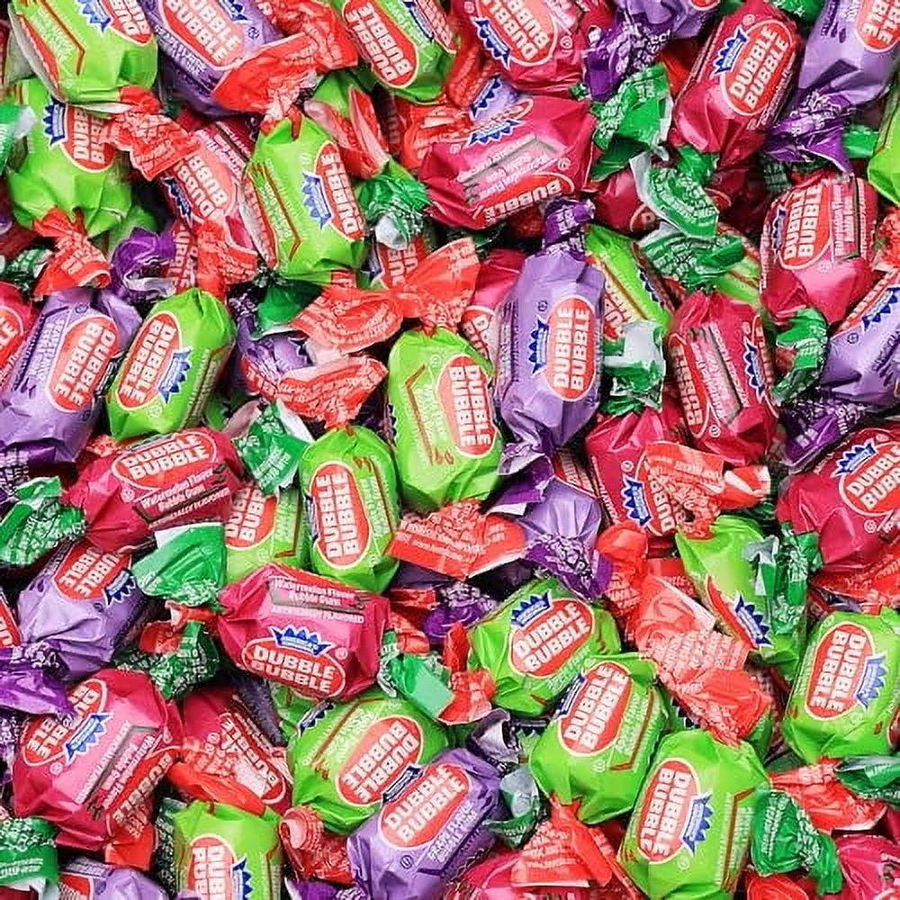 Bubblegum - 12 OZ Bag - Chewing Gum for Kids- Grape, Apple