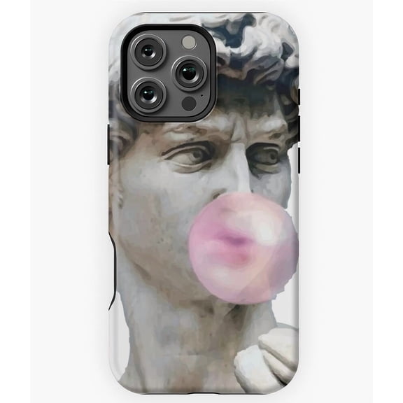 Bubblegum Pink Aesthetic Color Phone Case for iPhone 16 15 14 13 12 11 Pro Max