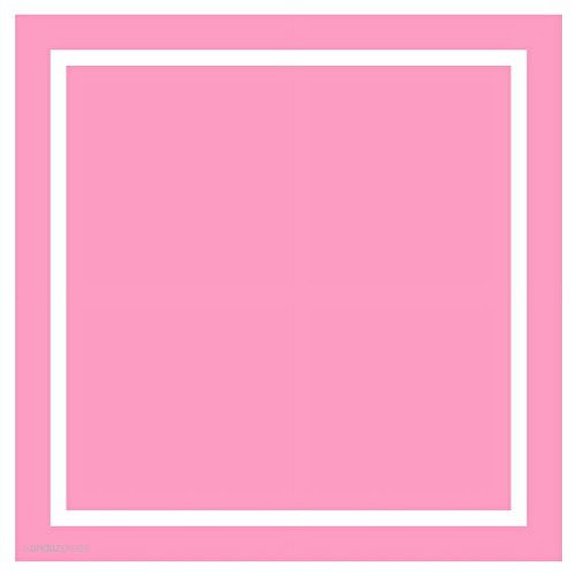 Bubblegum Pink Solid Color Square Gift Label Stickers, 40-Pack