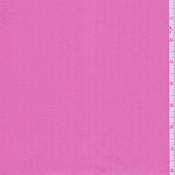 Bubblegum Pink Stretch Twill, Fabric Sold By the Yard