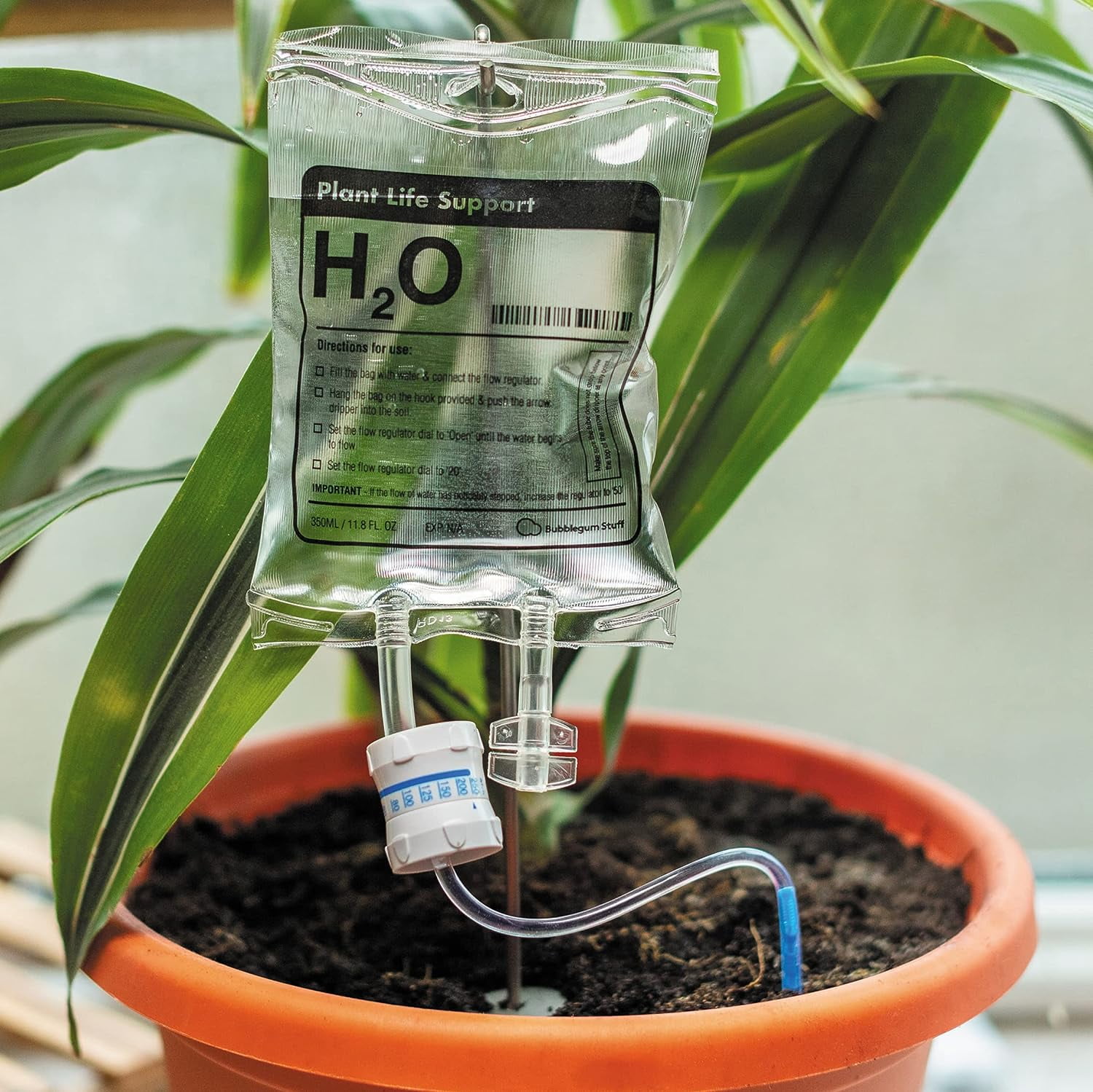 Automatic Plant Life Support Drip Irrigation System