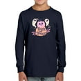 thumbnail image 1 of Bubblegum Trick Or Treat Long Sleeve Toddler -Image by Shutterstock,  5 Toddler, 1 of 4