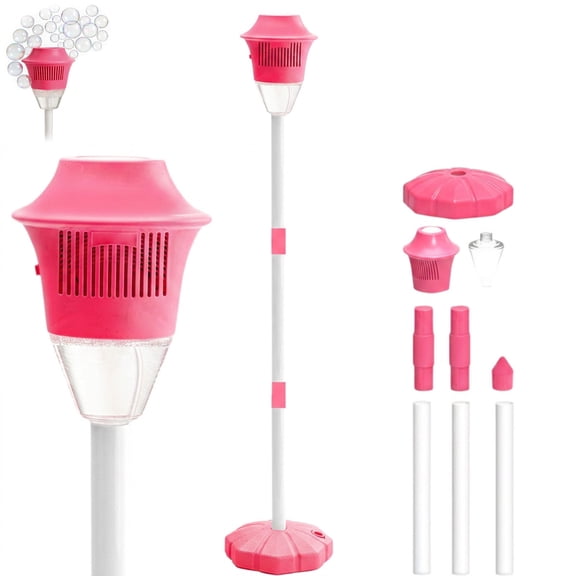 Bubblerz Bubble Machine, Bubblerz Bubble Fountain, Automatic Foaming with Built-In Lighting Effects, Selectable Sound Effects and Highly Adjustable, Ideal for Outdoor Use