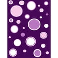 thumbnail image 1 of Well Woven Melody Purple Bubles Rug, 1 of 2