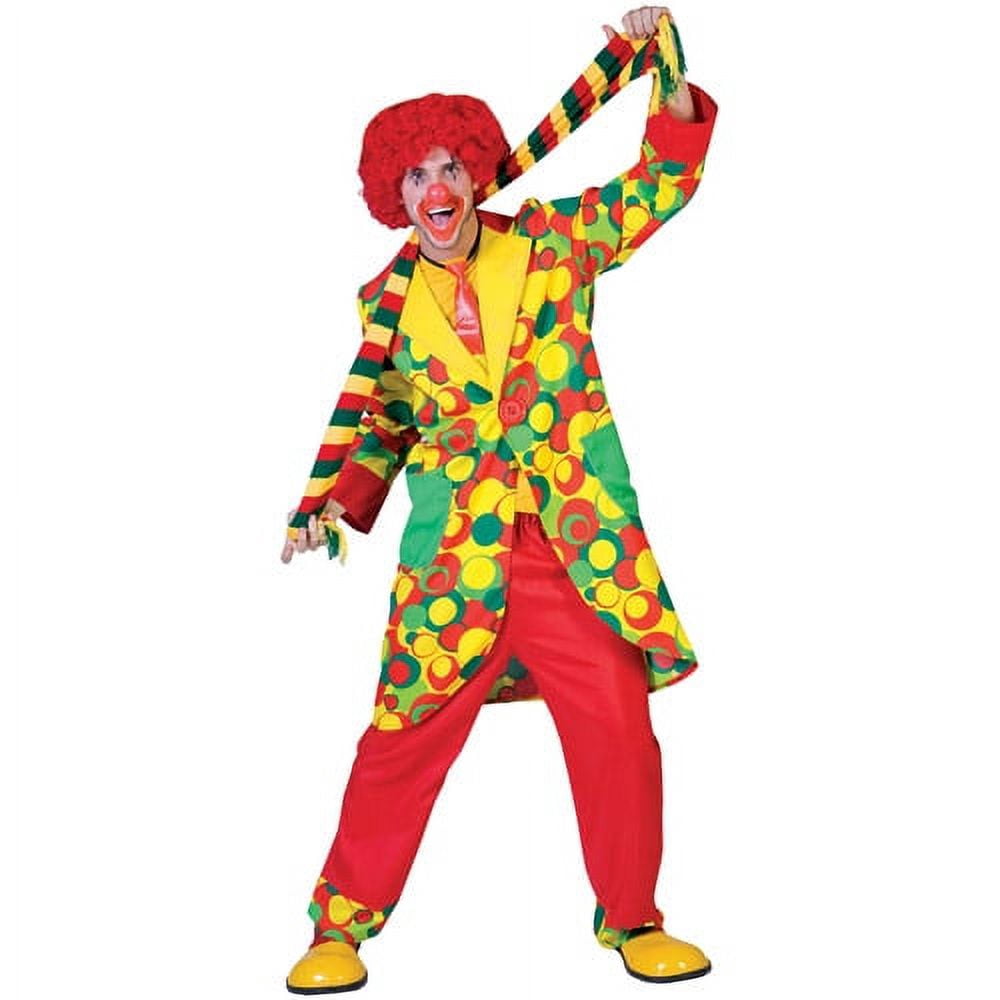 Bubbles Clown Adult Halloween Costume