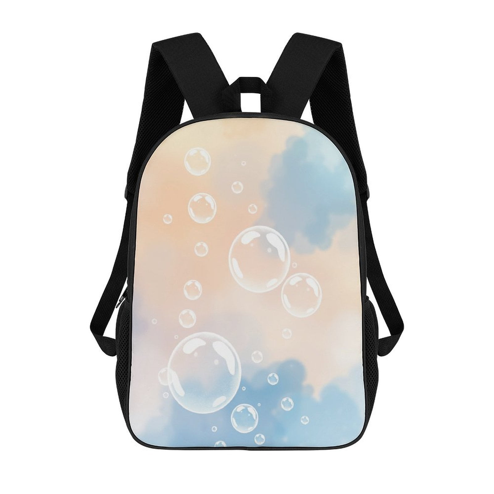 Bubbles Floating Sky Backpacks For Teenagers Backpacks 17 Inch Backpack ...