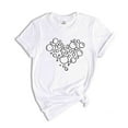 thumbnail image 1 of Bubbles Heart Shape Shirt, Cute Birthday T-shirt, Blowing Bubbles Tee, Girl Birthday Gift, Cute Soap Bubble Gift, 1 of 1