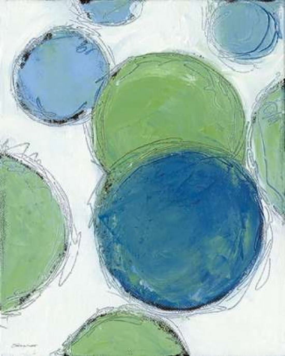 Bubbles I Canvas Art - Stephanie Marrott (24 x 30)