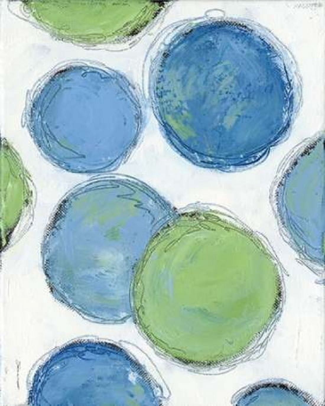 Bubbles II Canvas Art - Stephanie Marrott (24 x 30)