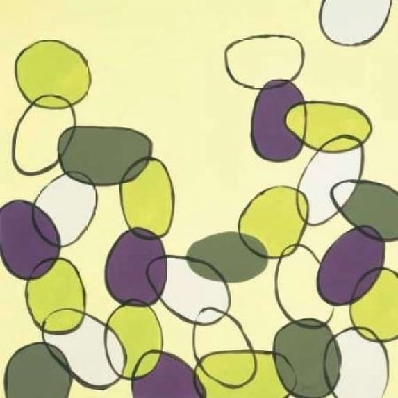Bubbles Poster Print by Clair Kelly (24 x 24)