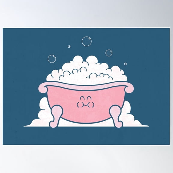 Bubbles Poster Wall Art, Modern Wall Decor For Living Room Bedroom, 12x18 UNFRAMED