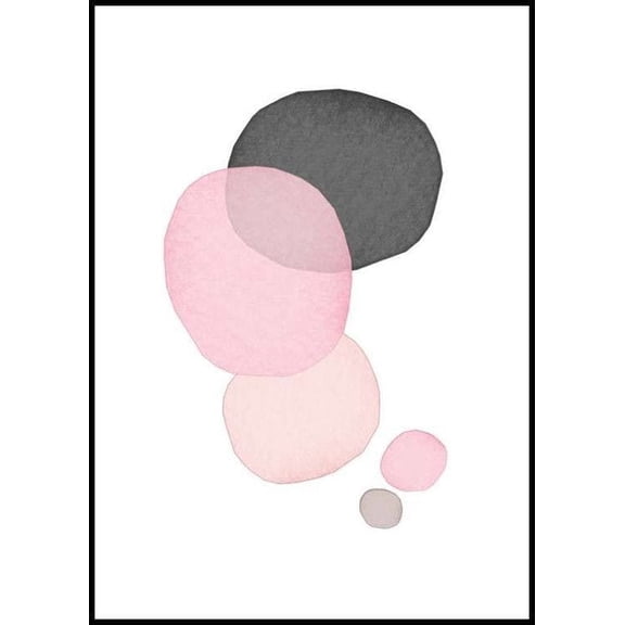 Bubbles Poster Wall Art, Modern Wall Decor For Living Room Bedroom, 8x12 UNFRAMED