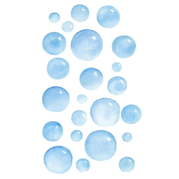 Bubbles Wall Decal Sticker Removable Bubbles Decals Bathroom Wall Art Decoration