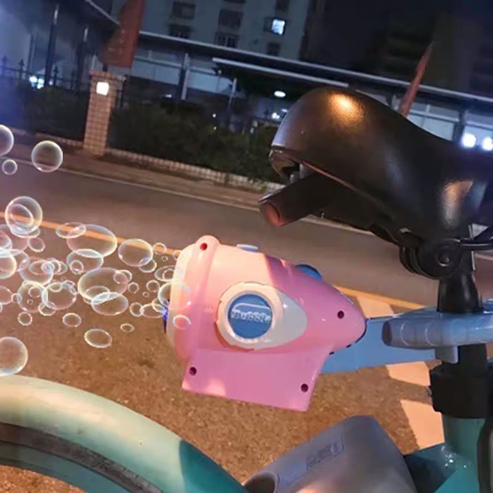 Bubbles for Kids, Bubble Machine for Boys Girls Toddler, Bubble Blower for Children Bike Attachment, Outdoor Party Supply Toy