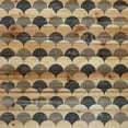 thumbnail image 1 of "Bubbles in Rows" Painting Print on Natural Pine Wood, 1 of 7