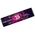 thumbnail image 1 of Bubblicious 5 Piece Packs Grape Bubble Gum 5 Ct, 1 of 3
