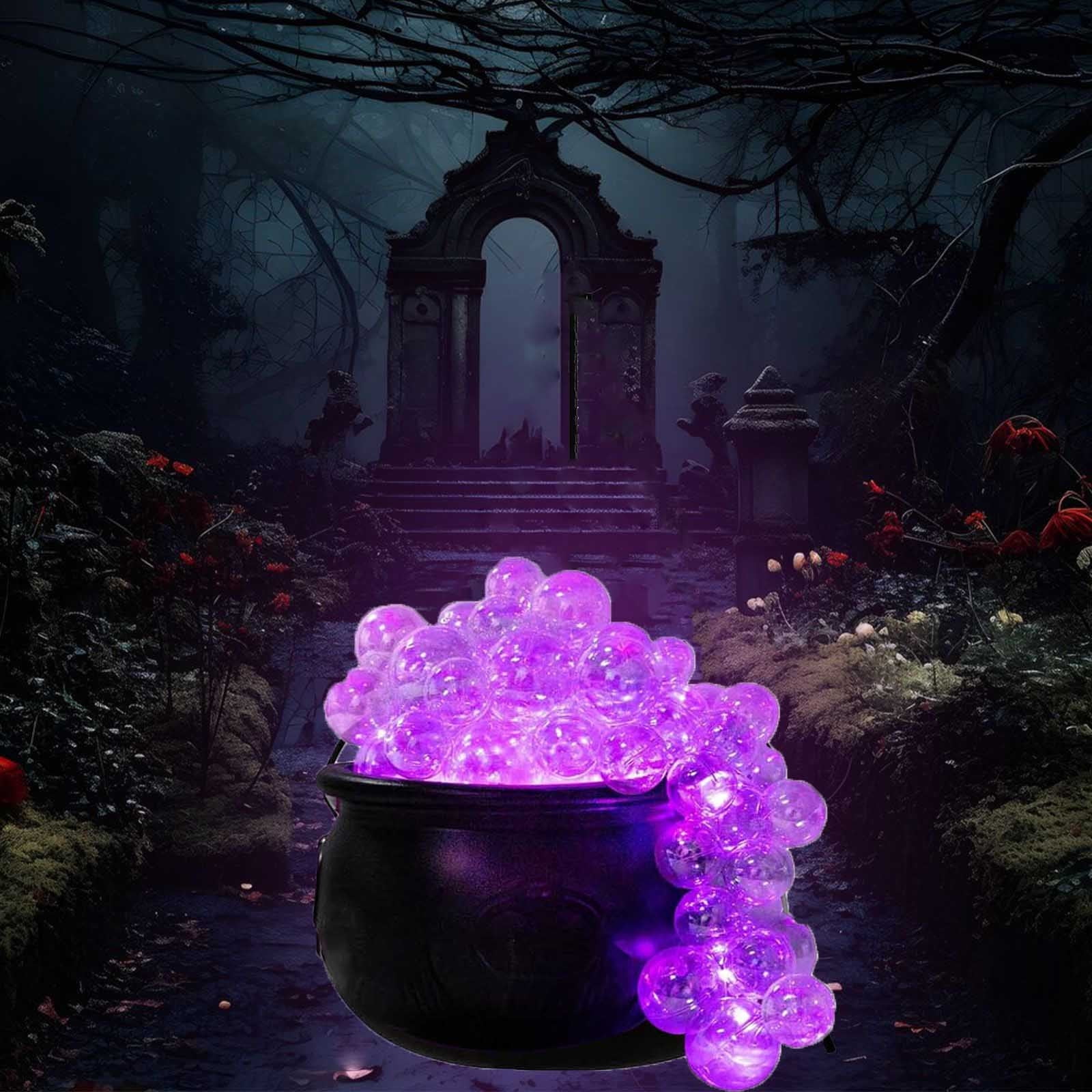 Bubbling Cauldron Set Easy Diy Glowing Bubble Witchs Cauldron Light Up Witches Bubbling 9760