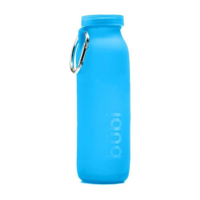 Bubi Brands  22oz & 650 ml Foldable Water Bottle Rose, Pacfic Blue