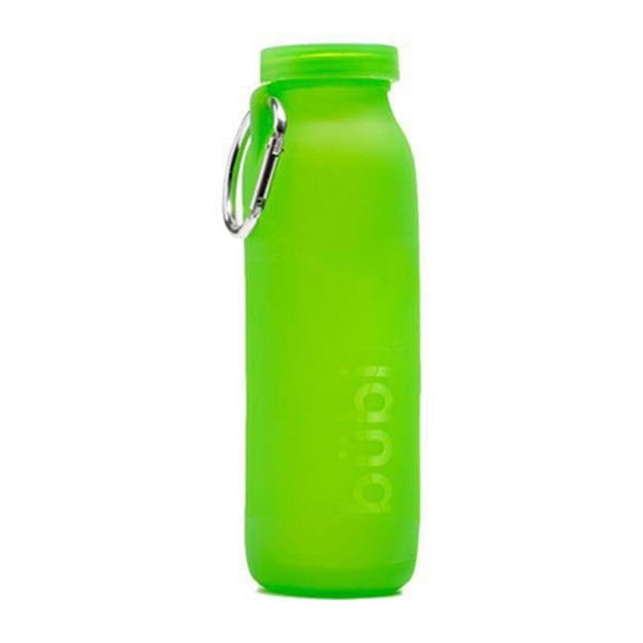 Bubi Brands  22oz & 650 ml Foldable Water Bottle Rose, Seaweed Green