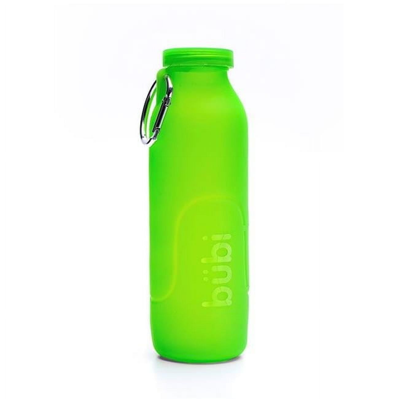 Bubi Brands  35oz & 1000 ml Foldable Water Bottle Rose, Seaweed Green