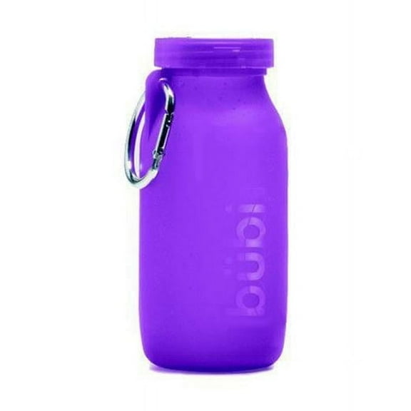 Bubi Brands BB42AP300 14oz & 414 ml Foldable Water Bottle Rose, Amethyst Purple