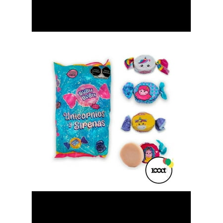 Bubli Bubli Unicornios y Sirenas 100 ct