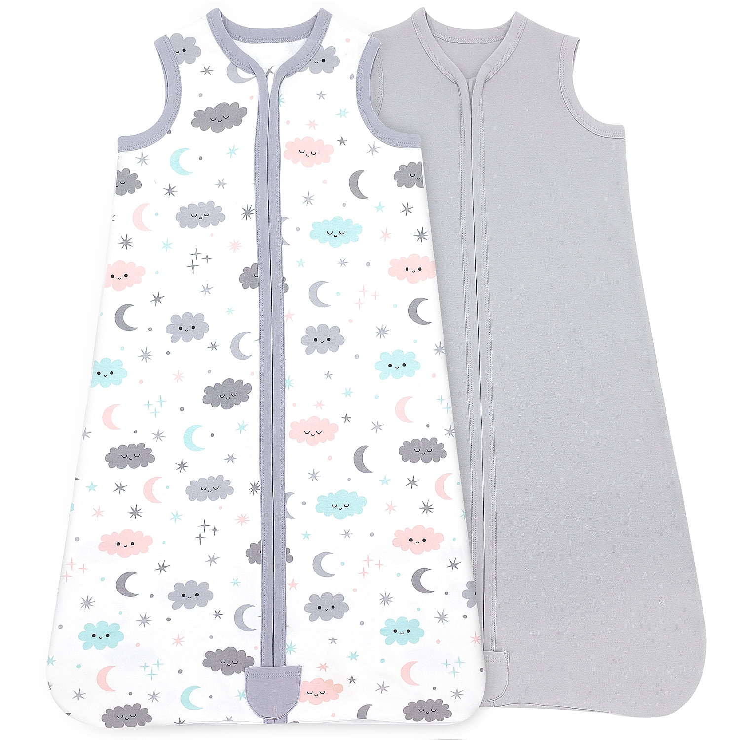 Bublo Baby Infant Sleep Sack, 6 12 Months, 2 Pack, Medium Size, 2 Way