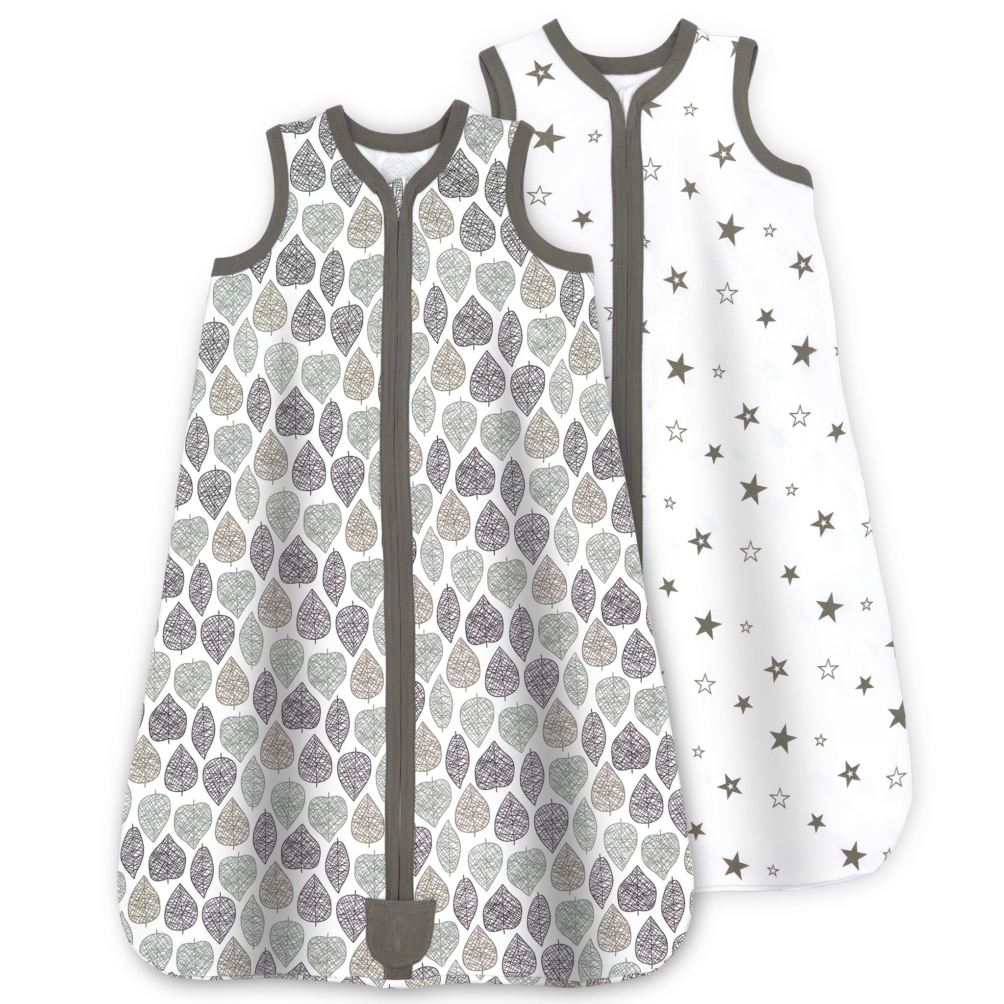 Bublo Baby Baby Wearable Blanket, Cotton Sleep Sacks for 612 Months, 2 Pack Unisex Sleeping Bag