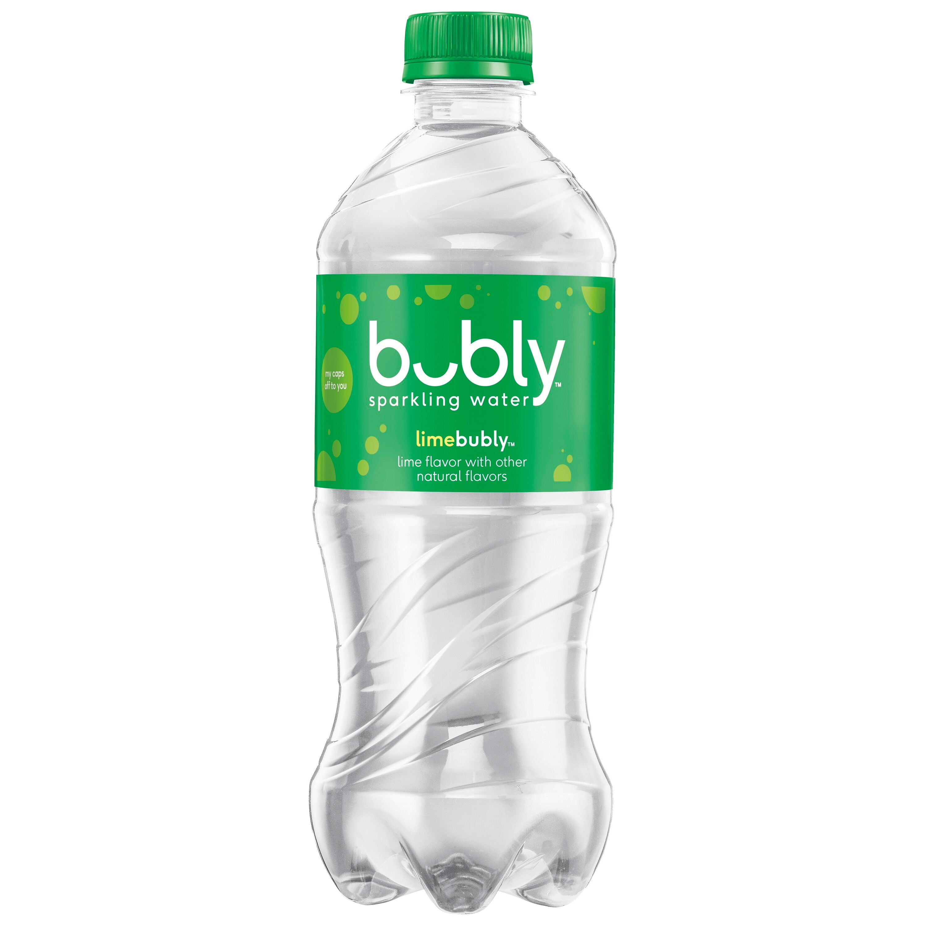 Bubly Lime Sparkling Water, 20 fl oz, Bottle