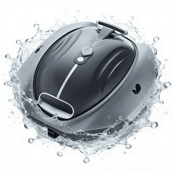 Bubot 300P Cordless Automatic Pool Cleaner Robot Powerful Pool Vacuum with Superior Suction, DirtLock Tech, Self-Parking, LED Indicator, Fast Charging for Above-Ground Pools up to 850 Sq.ft