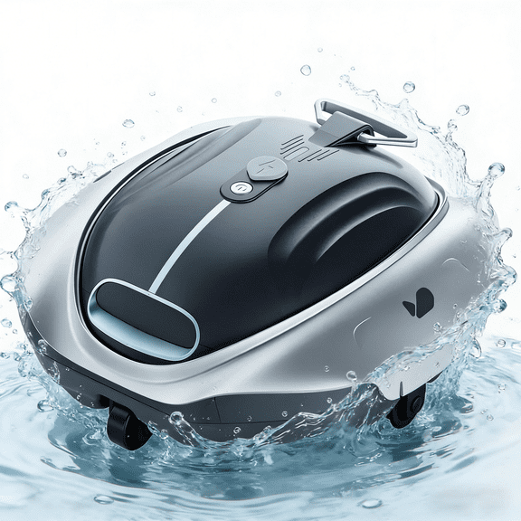 Bubot 300P Robotic Pool Cleaner, Cordless Pool Vacuum with Industry Leading Suction Power, Bluehole Tech, DirtLock Tech, Smart Sensor for Above-Ground Flat Pools up to 850 Sq.Ft