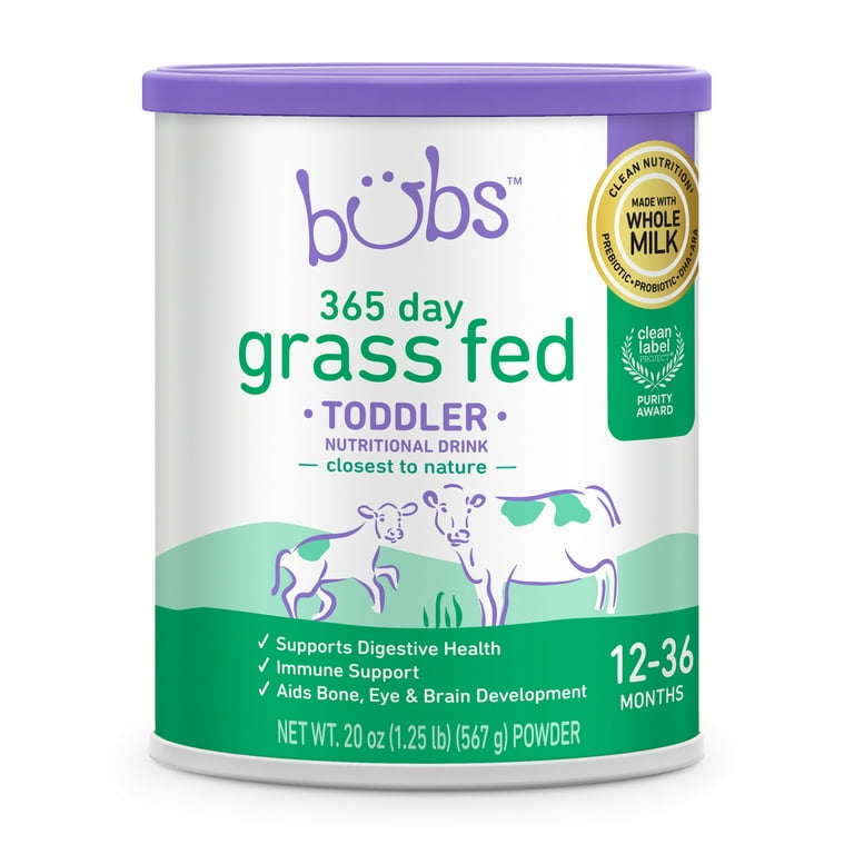 Bubs Grass Fed Toddler Nutritional Drink (12-36 Months