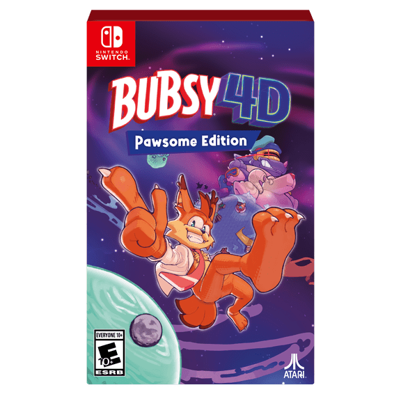 Bubsy 4D - Pawsome Edition - Nintendo Switch Game