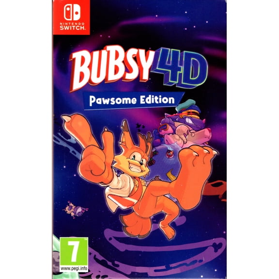 Bubsy 4D Pawsome Edition for Nintendo Switch