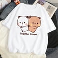 thumbnail image 1 of Bubu Dudu T-Shirts Girl Tops Women Cute Print Summer Tees Men Clothes Unisex, 1 of 2