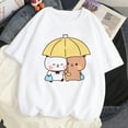 thumbnail image 1 of Bubu Dudu T-Shirts Girl Tops Women Cute Print Summer Tees Men Clothes Unisex, 1 of 2