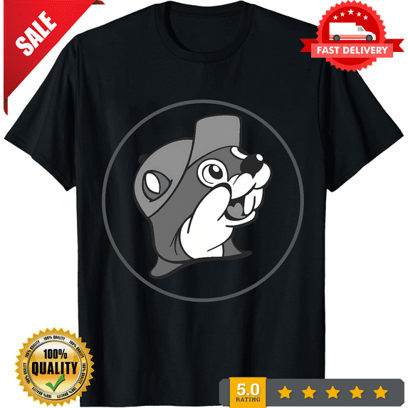 Buc Ees Grey Cirlce 1f S to 5XL Made in the USA T-Shirt, ULTRA LIMITED-TH71532