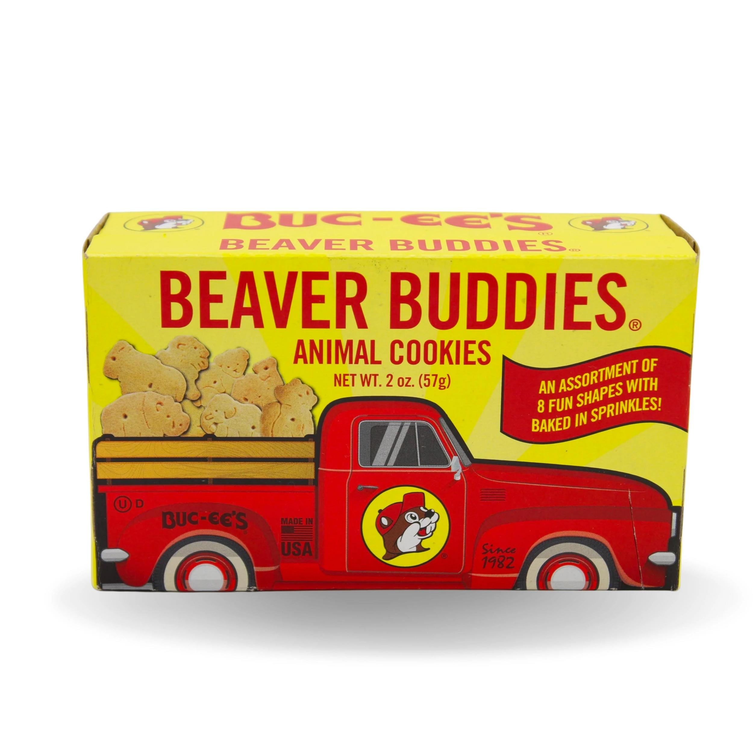 Bucee's Beaver Buddies Animal Cookies