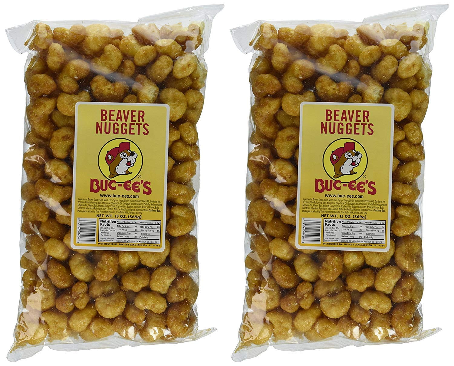 Buc-ee's Beaver Nuggets Puff Corn Caramel Coated Snacks - 2 Packs of - What Are Buc Ee's Beaver Nuggets Made Of