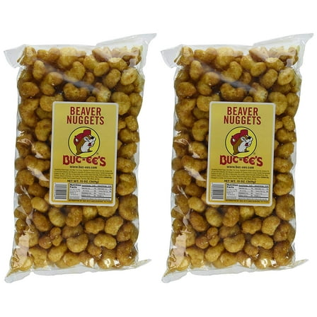 Buc-ee's Beaver Nuggets Caramel Coated Corn Puff Snacks 13oz - 2 Bags