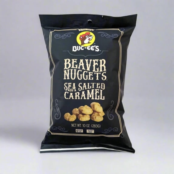 Buc-ee's Beaver Nuggets Sea Salted Caramel, 10 oz