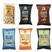 Buc-ee's Beaver Nuggets Snack Box | Beaver Nuggets Bucees | Large Beaver Nuggets Sampler | Bucees Snack Box, 6-Pack Snack Bundle | Beaver Nuggets and Nug-ees