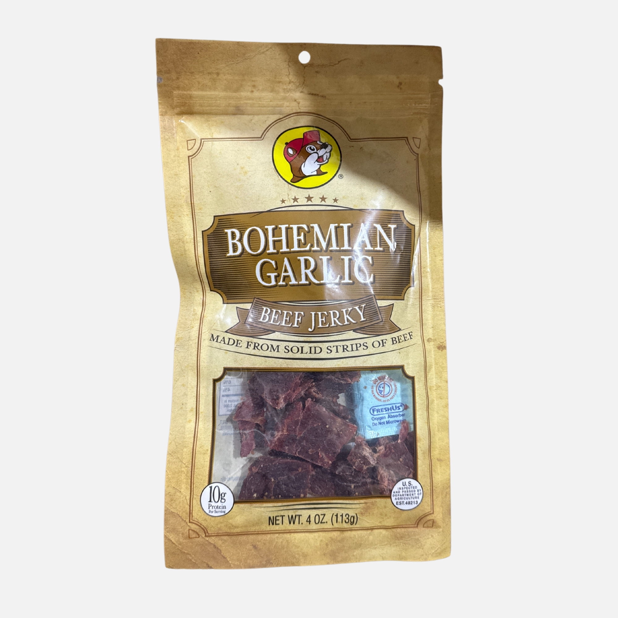 Buc-ee's Bohemian Recipe Garlic Beef Jerky